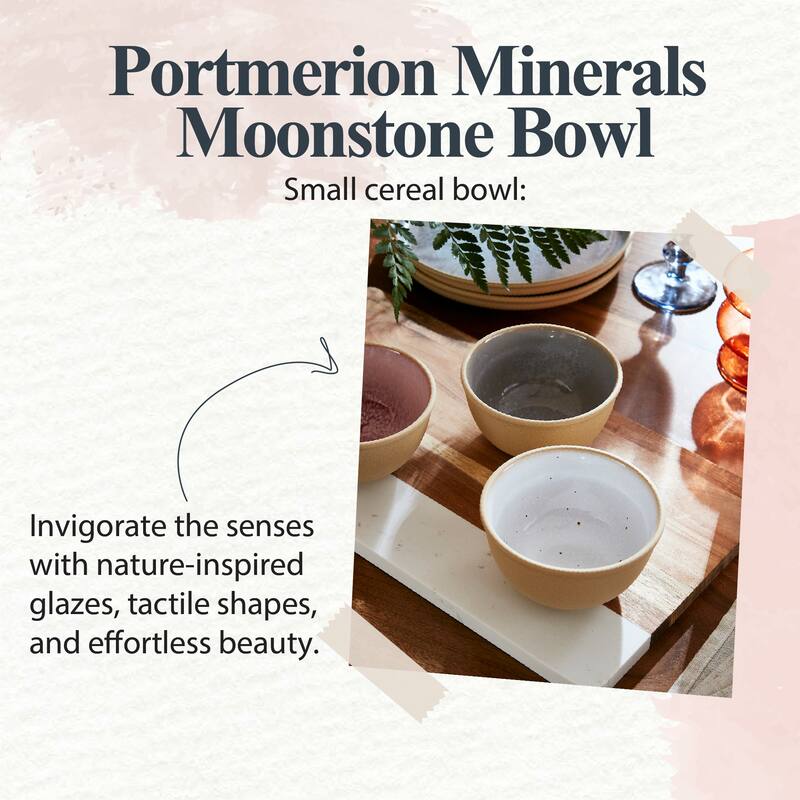 Portmeirion Minerals Set of 4 Small Serving Bowls - 4.5 inch