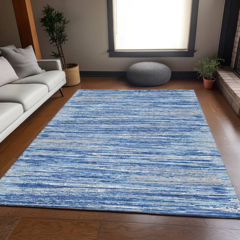 Premium Washable Super Soft Ombre Stripes Mayfield Rug