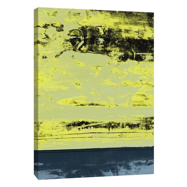 PTM Images 9-108441 PTM Canvas Collection 10" x 8" - "New Squeegeescape 5" Giclee Abstract Art Print on Canvas