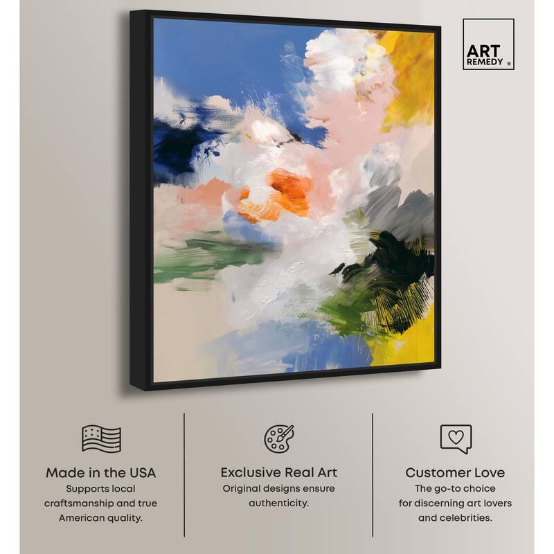 Clouds and Color I Canvas by Art Remedy