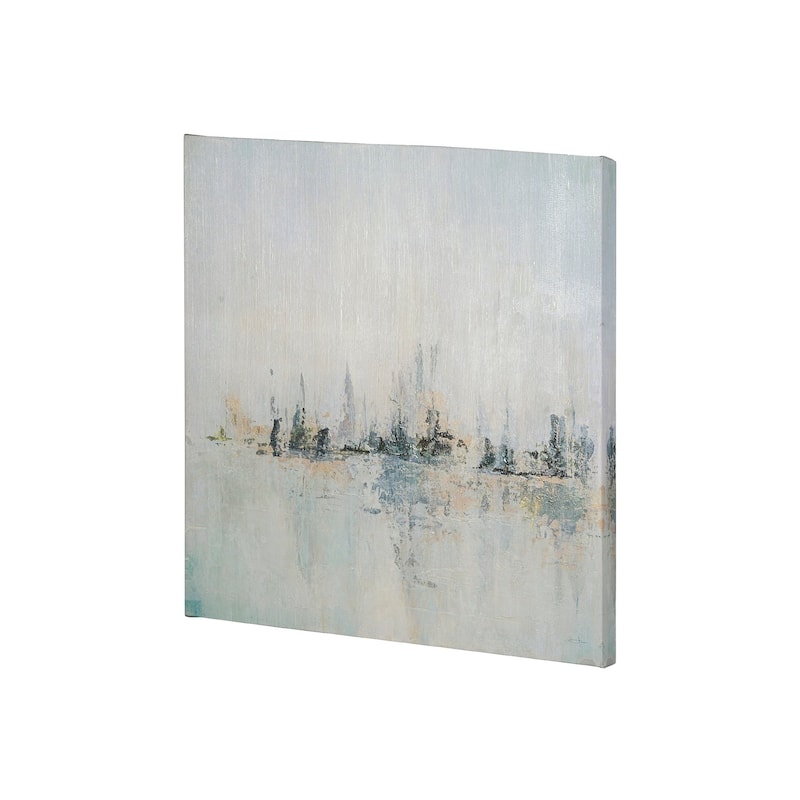 Waterfront I (20 x 20) Canvas Art Print