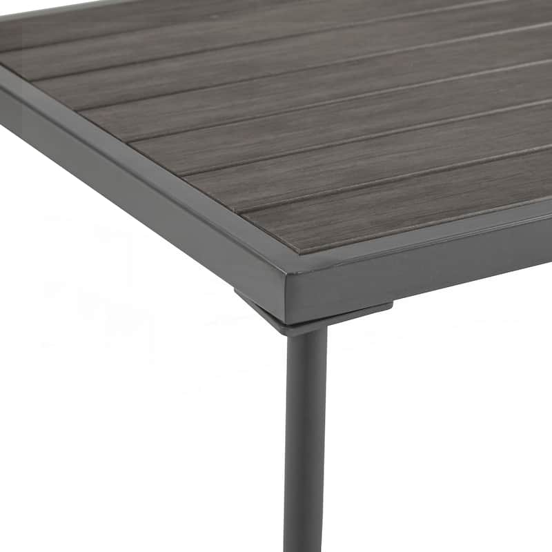 4-Pieces Outdoor Metal Patio Furniture Set