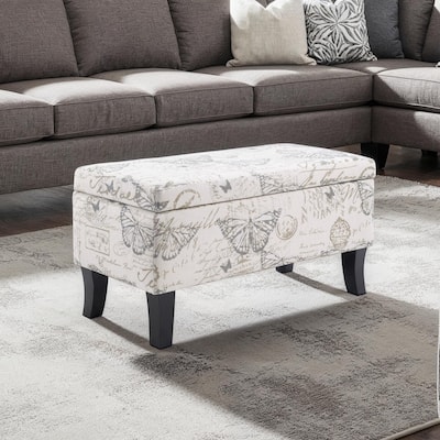 Storage Ottoman - Space-Saving Design with Seating, Storage Compartment, and Contemporary Look for Any Room