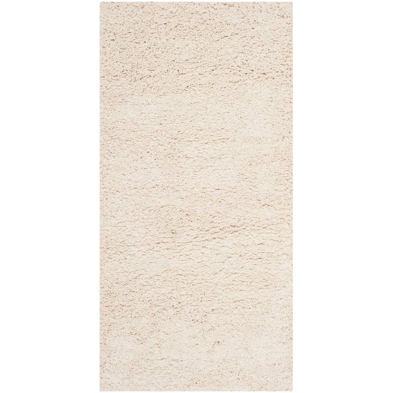 SAFAVIEH Milan Shag Maibritt 2-inch Thick Area Rug - 2' x 3' - Ivory - Rectangle