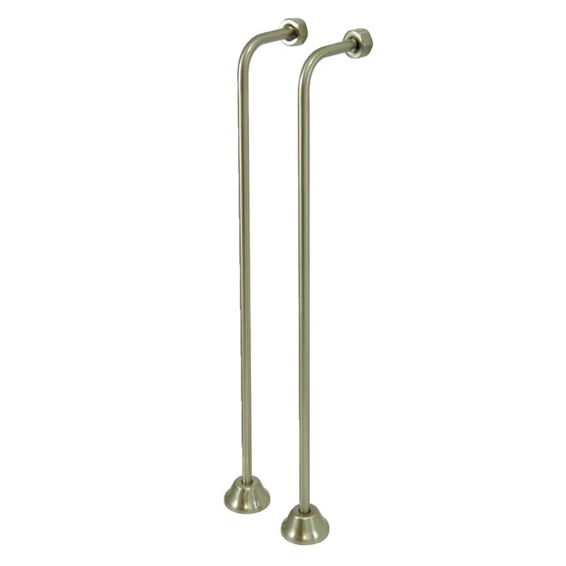 Kingston Brass Vintage Single Offset Bath Supply - Brushed Nickel