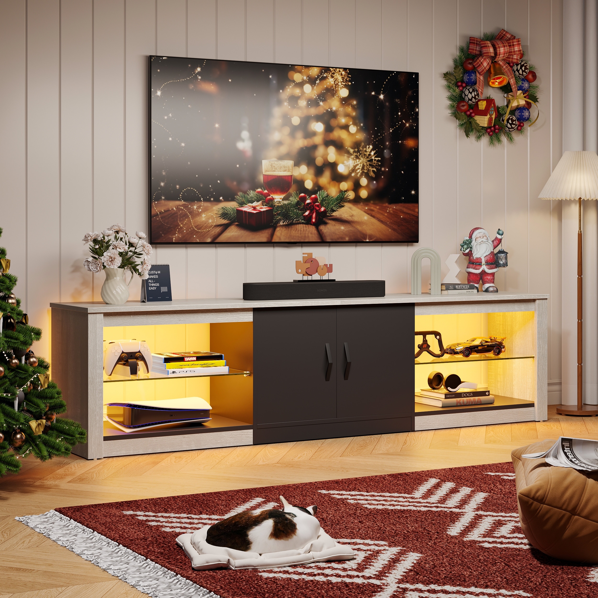 20 inch sale tall tv stand