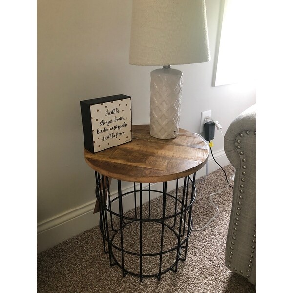 end table cage