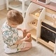 preview thumbnail 8 of 13, Teamson Kids Wooden Coffee Stand Pretend Play with Coffee Machine and 29 Pcs Accessories for Age 3-5 Kid and Toddlers