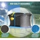 preview thumbnail 5 of 3, Machrus Moxie 8 x 12 FT Rectangular Outdoor Trampoline Set with Premium Safety Enclosure Gymnastics Rectangular Trampoline