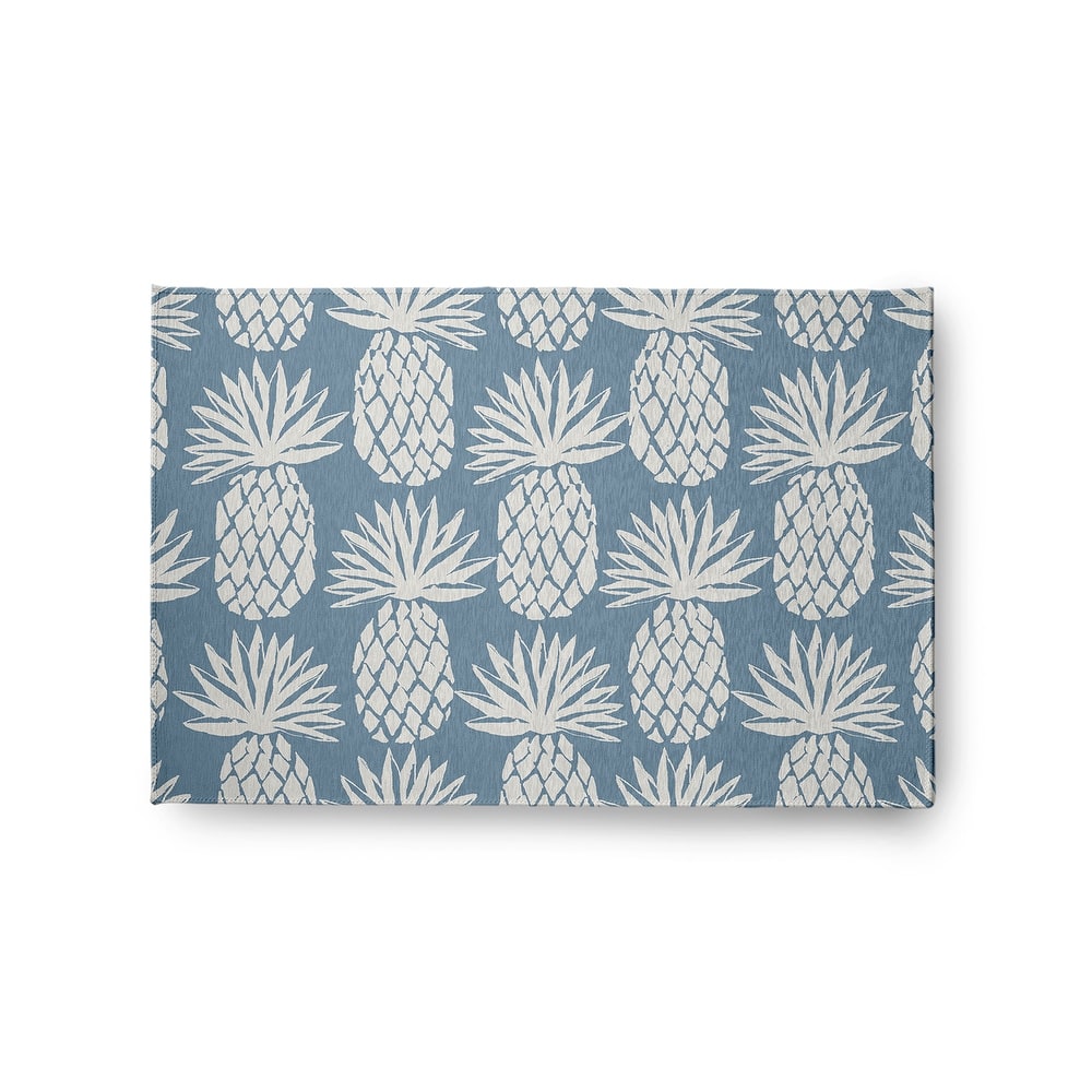 Pineapple Pattern Indoor/Outdoor Rug
