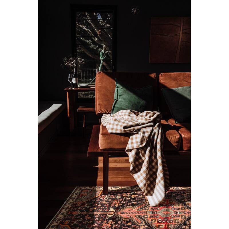 ECARPETGALLERY Hand-knotted Anatolian Black Wool Rug - 3'8 x 6'4