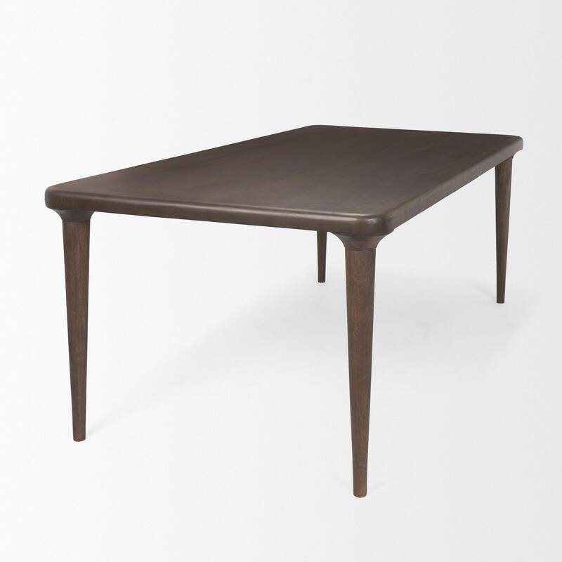 Suvan 72" Medium Brown Rectangular Solid Wood Table
