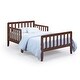 preview thumbnail 15 of 33, Classic Design Toddler Bed in Multiple Finish