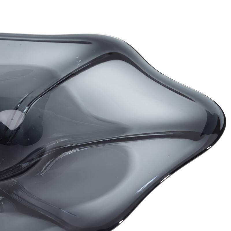 Decorative Glass Bowl for Home Decor - 24" - 24.0"