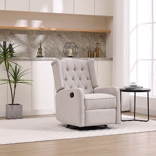 Multi-gear adjustable lounge chair 360 degrees full rotation rocking ...