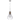 Rochelle 22" Height Metal/Wood Pendant in Brushed Steel/Wood Finish