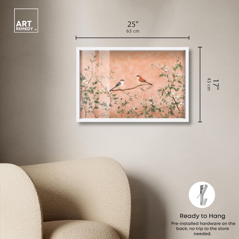 Perch in the Trees Shadowbox by Art Remedy