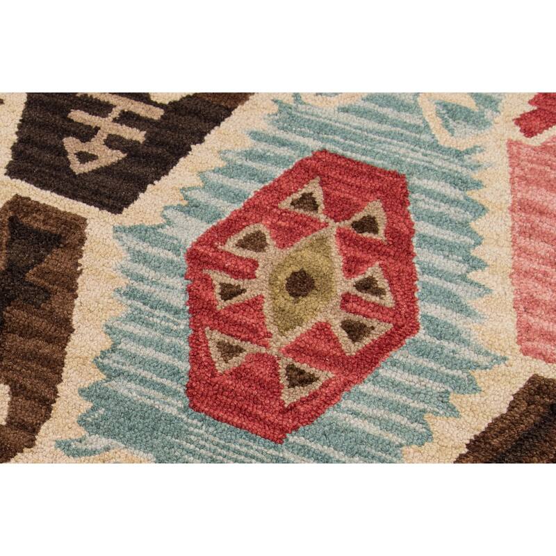 Momeni Tangier Hand Tufted Wool Geometric Area Rug