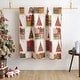 preview thumbnail 4 of 8, Festive Winter Holiday Reversible Quilted Throw Blankets