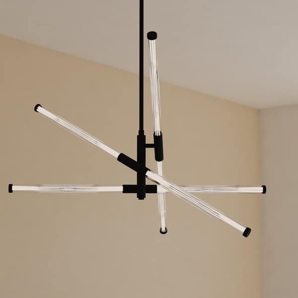 Vaxcel Lighting P0425 3 Light 27" Wide LED Suspension Pendant