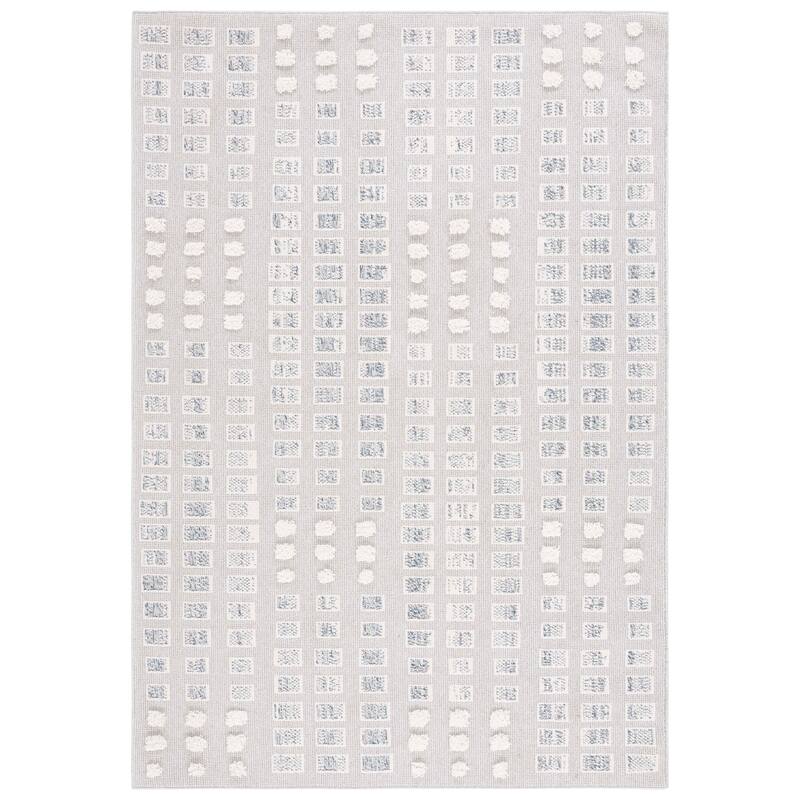 SAFAVIEH Trends Anastasia Geometric Rug - 4' x 6' - Grey/Ivory