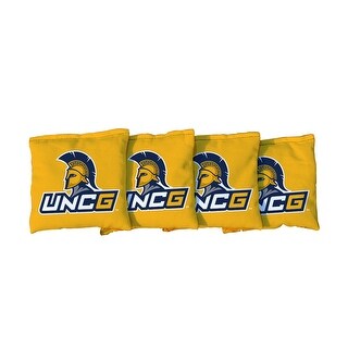 North Carolina Greensboro Spartans Yellow Cornhole Bags
