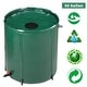 preview thumbnail 7 of 9, Green 66 Gallon Collapsible Green Rain Barrel for Water Collection - 23.6”L x 23.6”W x 34.6”H