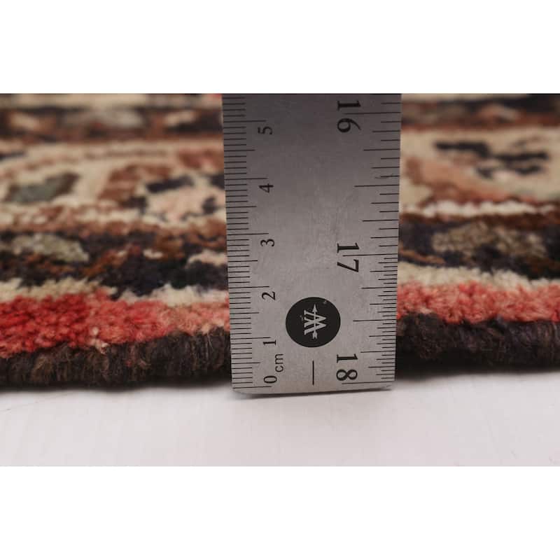 ECARPETGALLERY Hand-knotted Andelz Red Wool Rug - 3'3 x 10'3