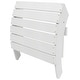 preview thumbnail 14 of 85, Vineyard HIPS Outdoor Folding Eco-Friendly All Weather Seashell Adirondack Chairs (12-Piece Conversation Set)