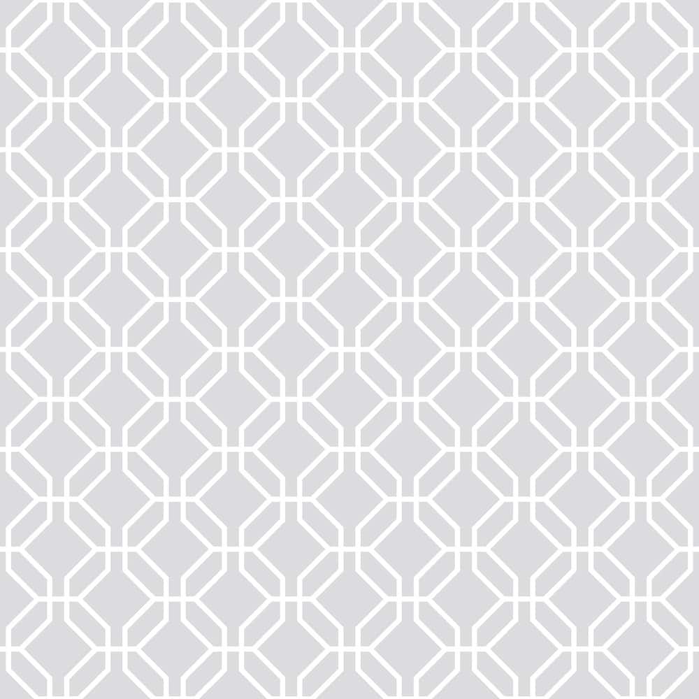 Galerie Wallcoverings Secret Garden Octogonal Trellis Non-woven Matte Wallpaper Roll