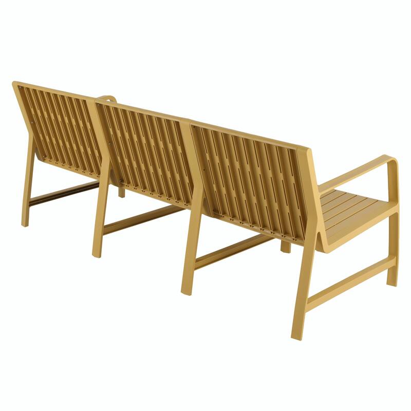 Space-Saving Patio Furniture Set with UV-Resistant Fabric