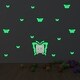 preview thumbnail 4 of 4, Walplus Peel and Stick Wall Sticker Glow In The Dark Butterfly Decor
