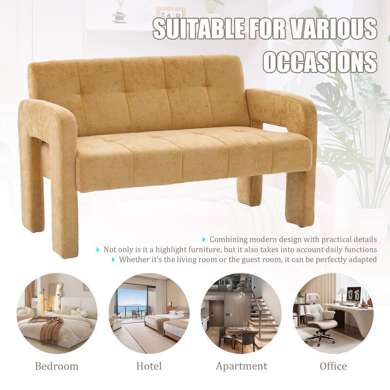 Nordic Modern Double Armchair