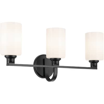 Kichler 55226 Gioe 3 Light 24" Wide Vanity Light with Opal Glass