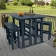 preview thumbnail 18 of 53, Lehigh 6-Piece Outdoor Balcony Set - Bar-height