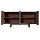 preview thumbnail 17 of 16, Clihome Modern Wood Storage Buffet Sideboard with 4 Doors