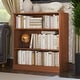 preview thumbnail 108 of 166, 100% Solid Wood 3-shelf Bookcase with Optional Doors by Palace Imports No Doors - Mocha