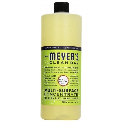 Mrs. Meyer's Multi-Surface Concentrate Cleaner, Lemon Verbena, 32 Ounces - Green