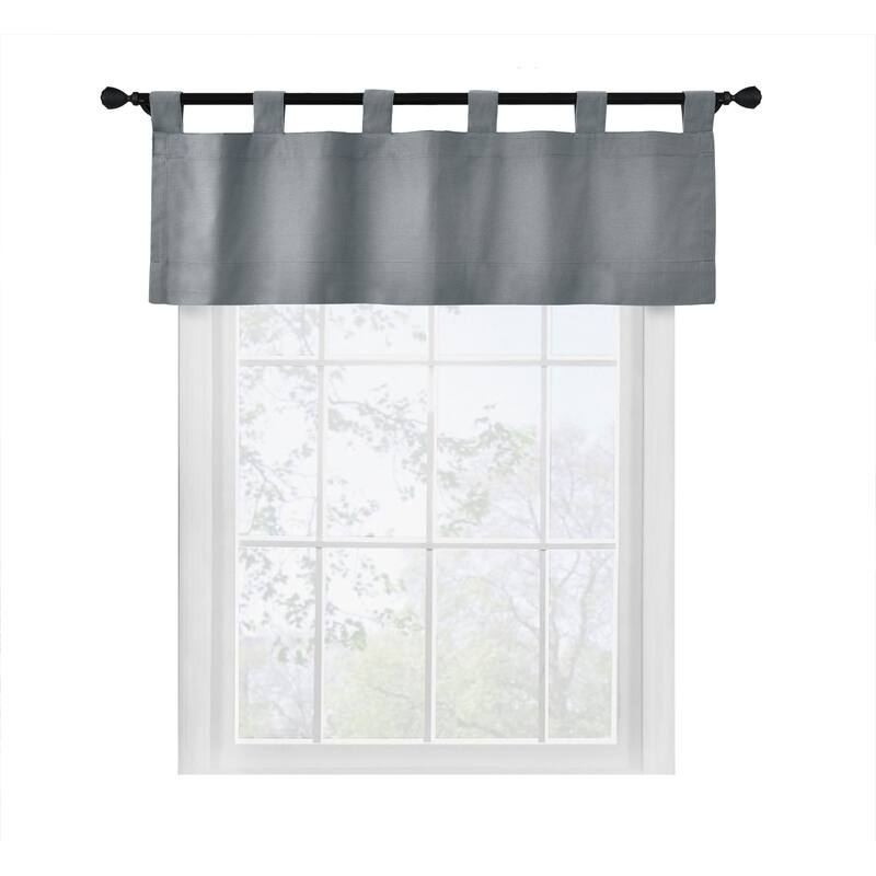 ThermaLogic Weathermate Insulated Cotton Tab Top Valance