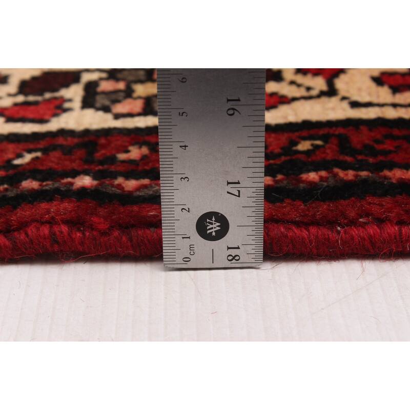 ECARPETGALLERY Hand-knotted Andelz Dark Navy Wool Rug - 3'4 x 10'8