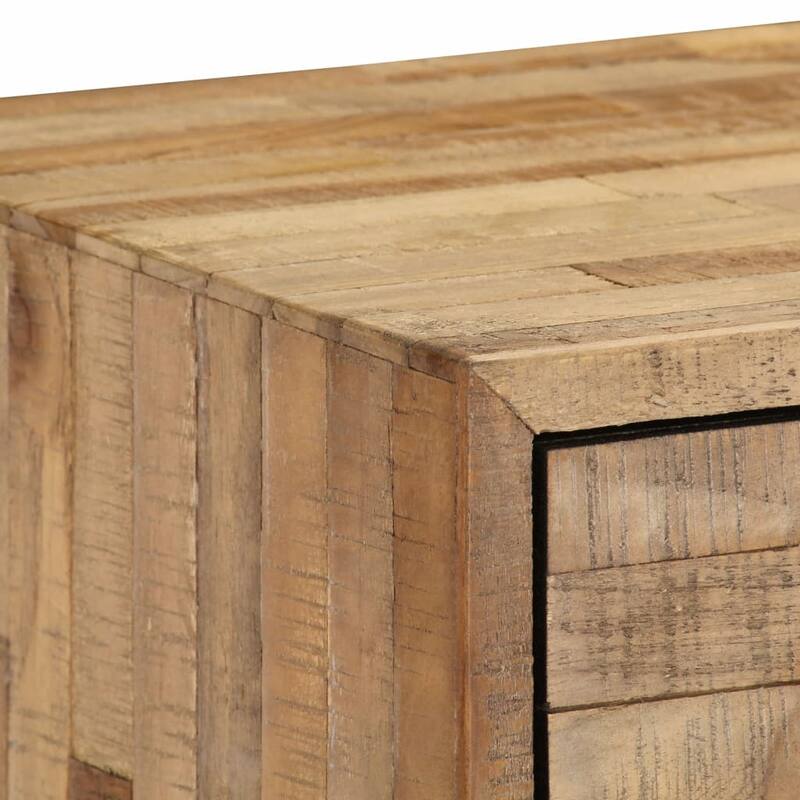 vidaXL Sideboard Reclaimed Teak Wood 23.6"x11.8"x29.5"