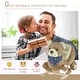 preview thumbnail 9 of 7, Baby Rocking Horse with Lullaby, Riding Horse, Bear Themed Plush Animal Rocker with Pedals for Ages 18-36 Months