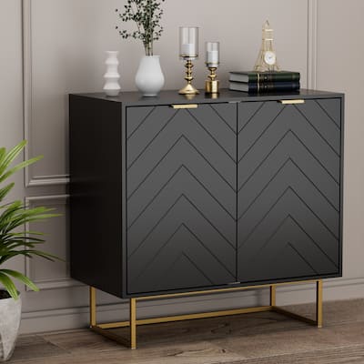 Sideboard Buffet Cabinet with Storage Adjustable Shelf Cabinet for Living Room, Kitchen
