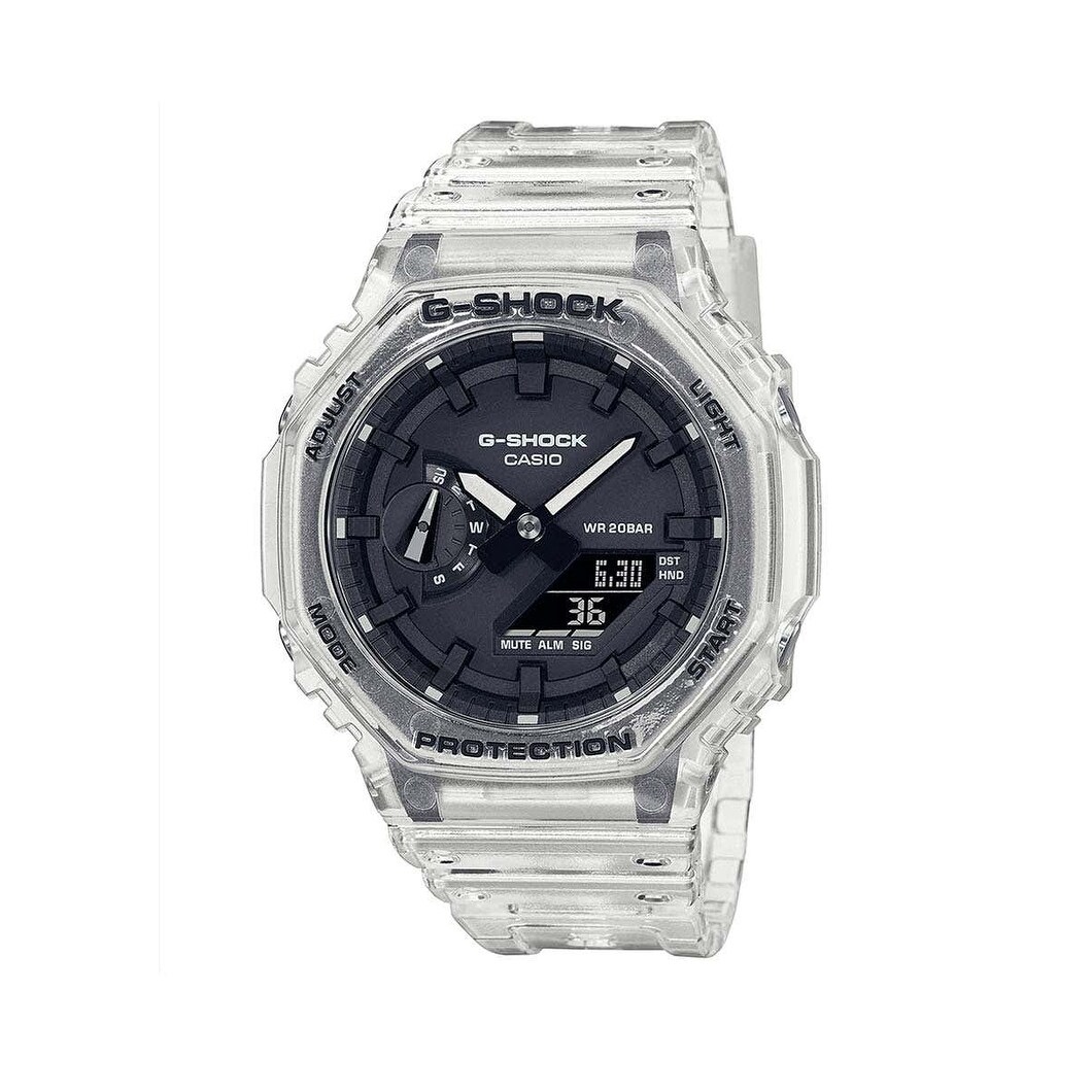 GA-2100SKE-7A Men's G-Shock Transparent Divers Analog/Digital