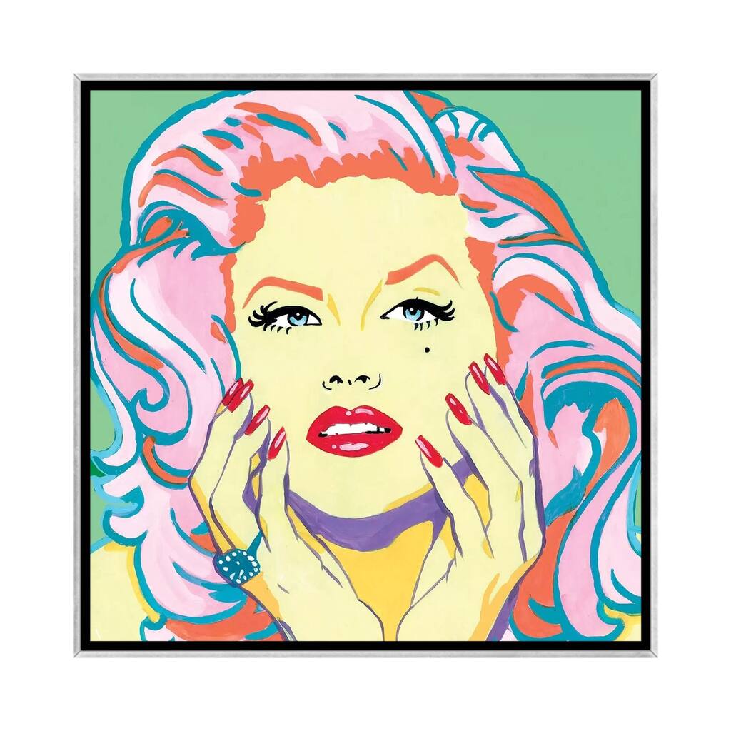 iCanvas "Anna Nicole" by Corey Plumlee Framed