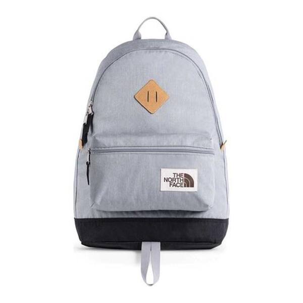 Shop The North Face Berkeley Backpack Mid Grey Light Heather Tnf
