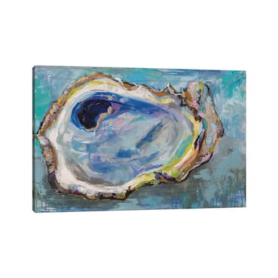 iCanvas "Oyster Two" by Jeanette Vertentes Canvas Print