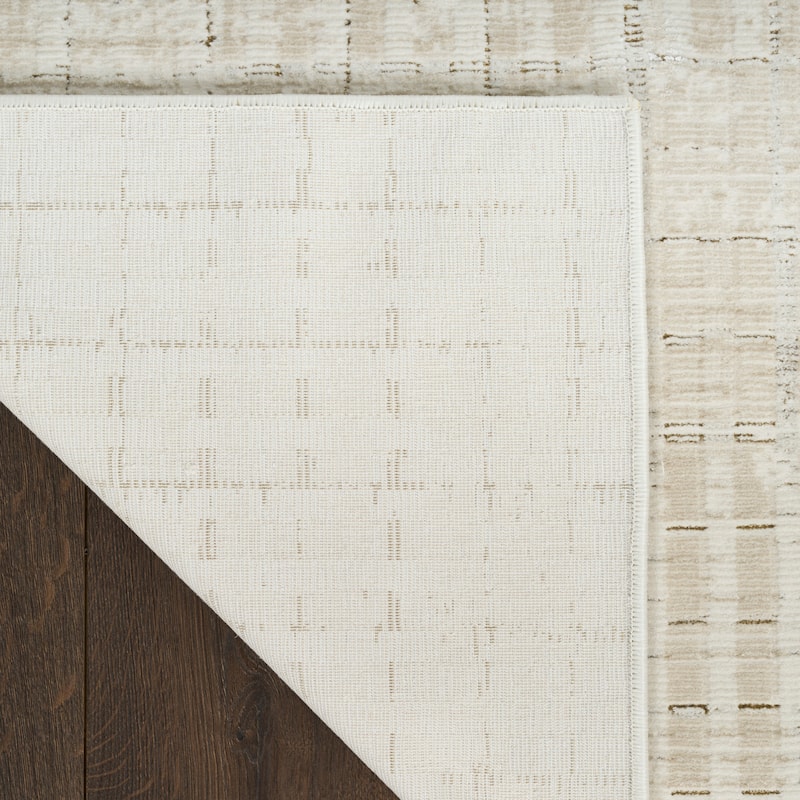 DKNY Grand Street Indoor only Beige Abstract Area Rug