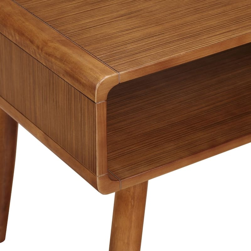 Alborg End Table - Rich Walnut Finish