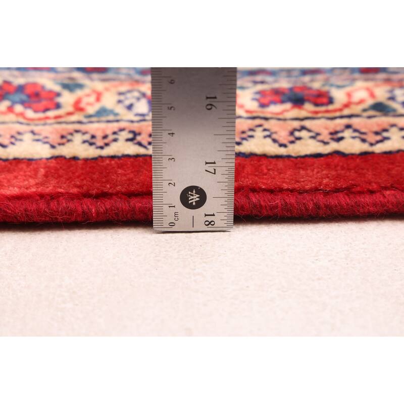 ECARPETGALLERY Hand-knotted Kayseri Red Wool Rug - 7'8 x 10'11